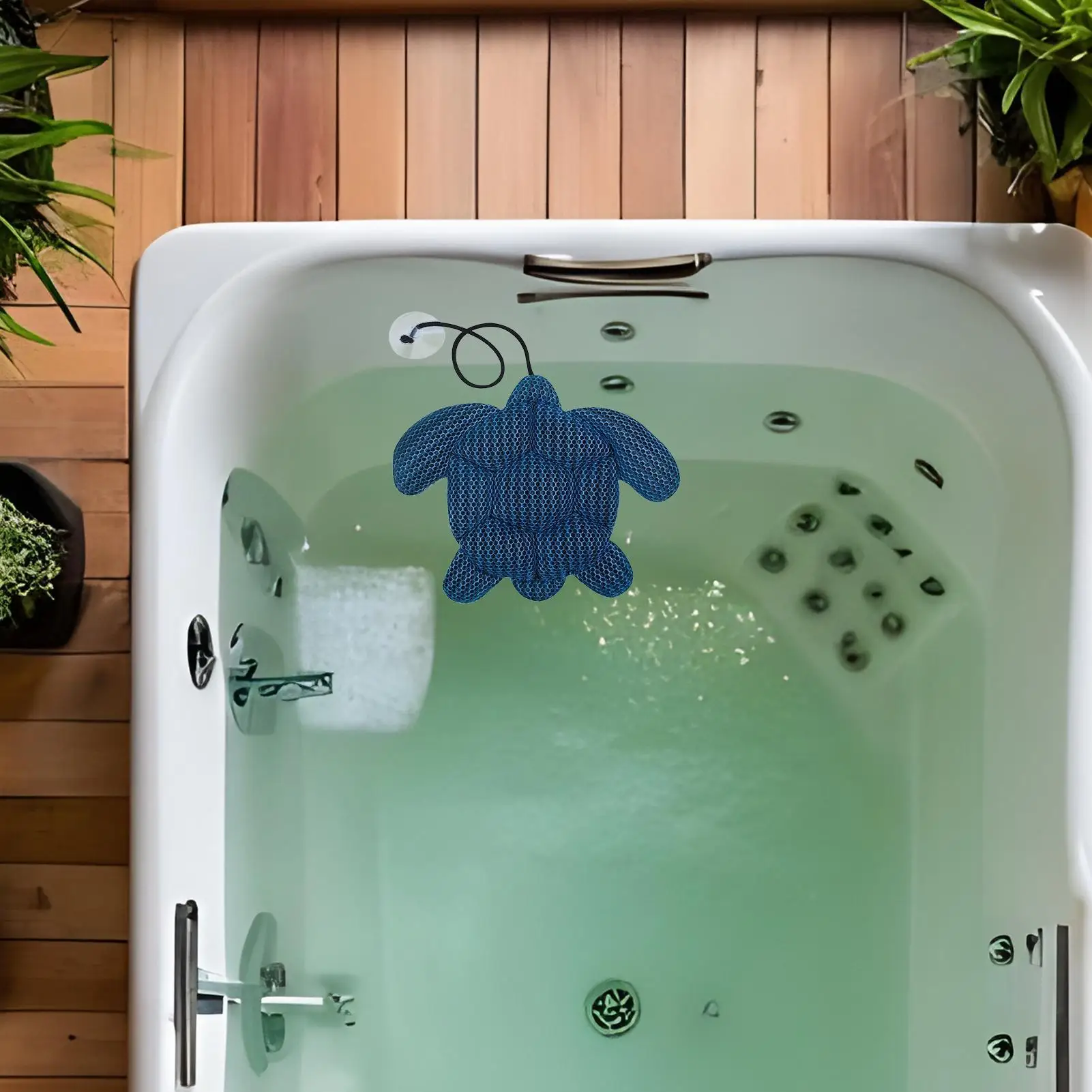 

Turtle Shape Tub Scum Absorber For Swimming Pool And Spa Versatile Reusable Tub Oil Absorbing Tool For Swimming Pool And Spa