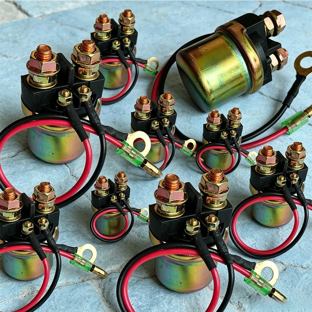 1/2/4pc 12v Starter Relay For YAMAHA PERSONAL WATERCRAFT PWC MERCURY OUTBOARD 40EL 40ELH 40ELHPT 40E 4-Stroke 40HP 2002-06 2010
