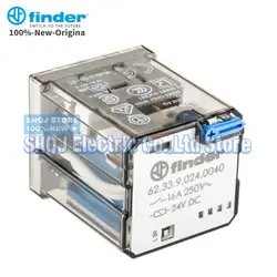 FINDER 100%-NEW 62.33.9.024.4040 24VDC 92.03 SMA 62.33.8.230.0040 230VAC 16A 250V 11PIN 3CO original