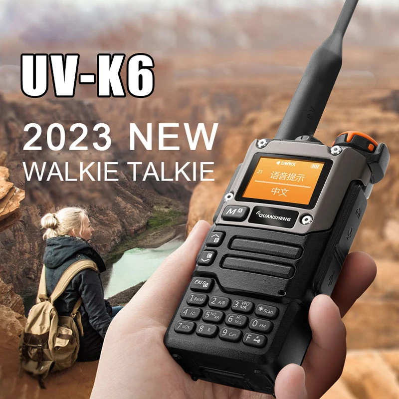 Quansheng UV K5 (8) Walkie Talkie Portable Am Fm Two Way Radio Commutator Station Amateur Ham Wireless Set Long Range Receiver