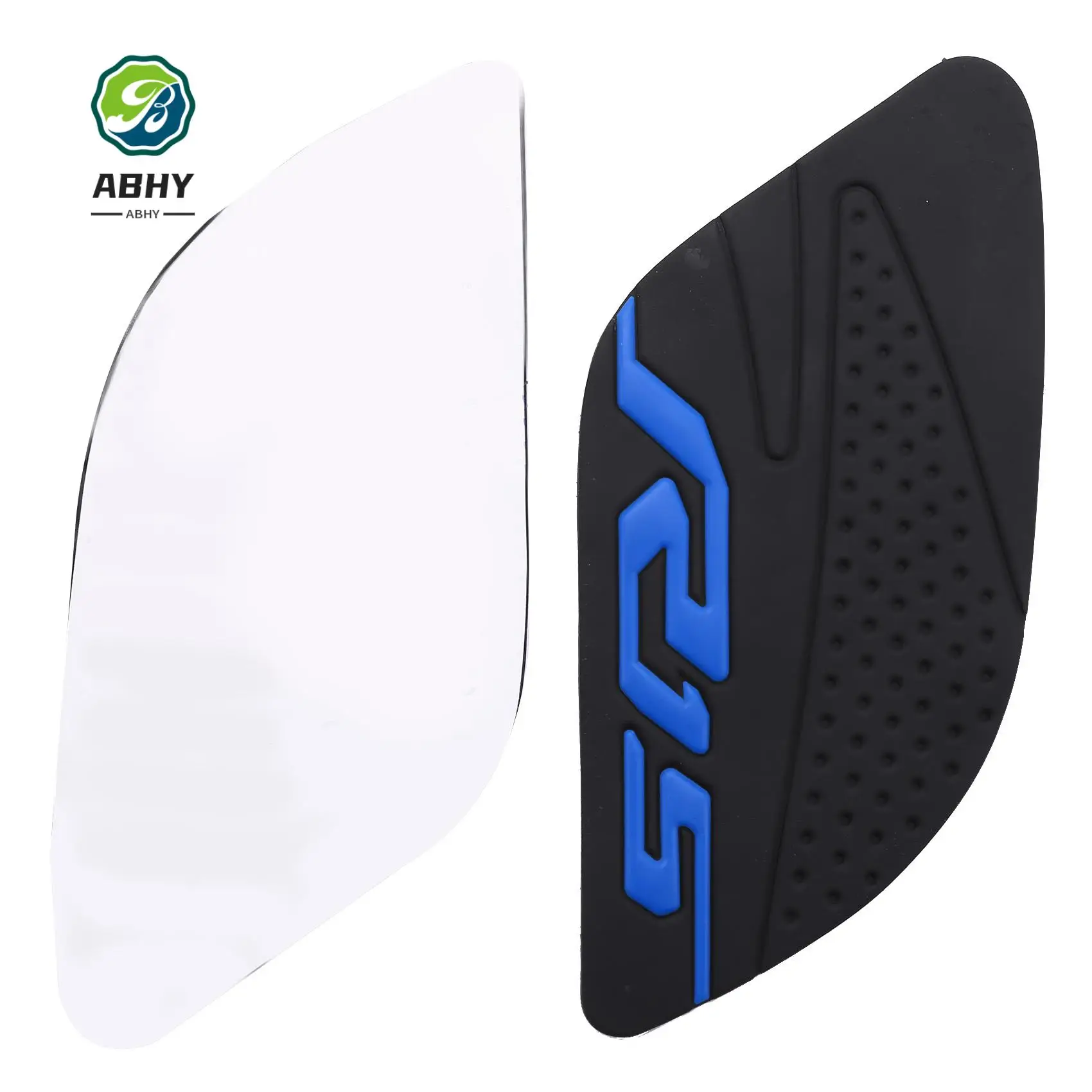 

ABHY-Motorcycle Fuel Tank Pad Anti Slip Protector Stickers Knee Grip Side Decals Accessories For Yamaha R15 2017 2018 Yzf R15 17