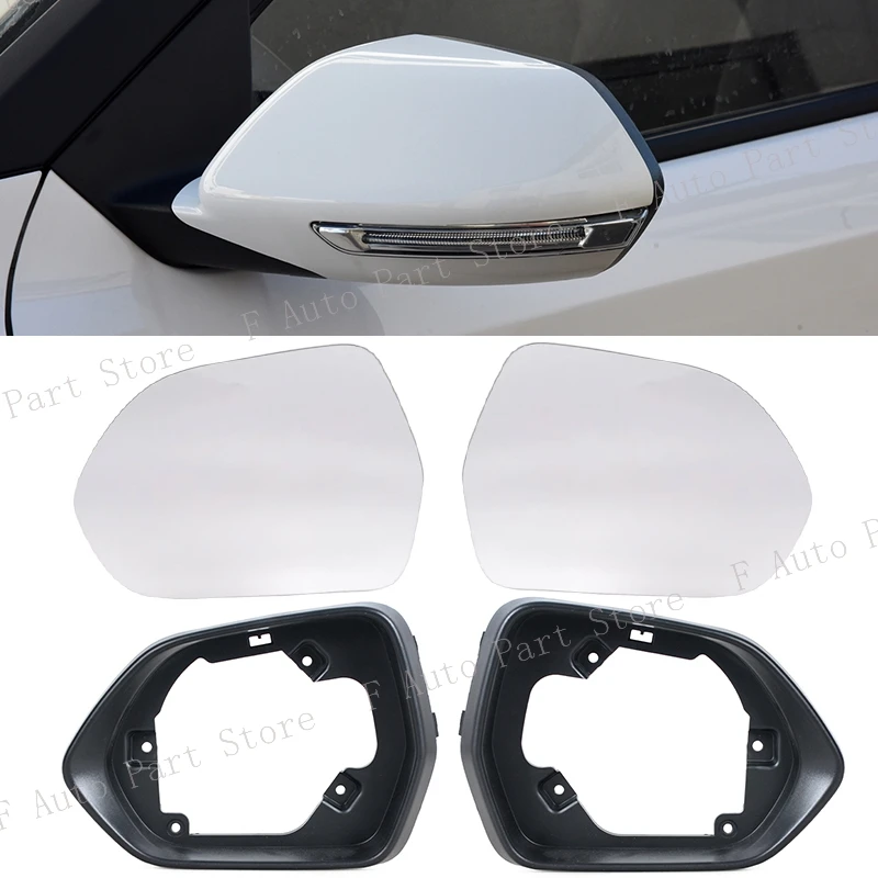 

Exterior Side Mirror Frame House Case Shell For Baojun 510 2017 2018 2019 2020 2021 Rearview Mirror Glass Lens With Heated