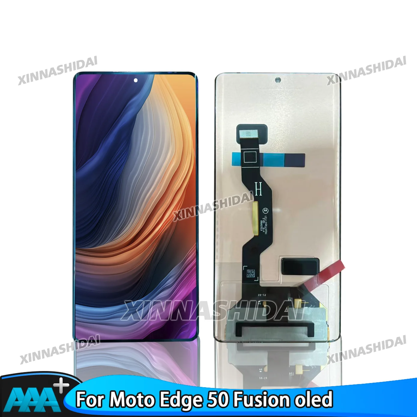 OLED LCD for Motorola Moto Edge 50 Fusion XT2429 LCD Display Touch Screen Digitizer Replacement for Moto Edge 50 Fusion LCD