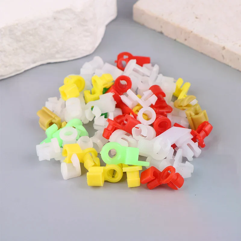 Universal Auto Door Lock Rod Clip Driver Side Handle Retainer Fits Plastic Rivet Fasteners Retainers Car Wire Clip
