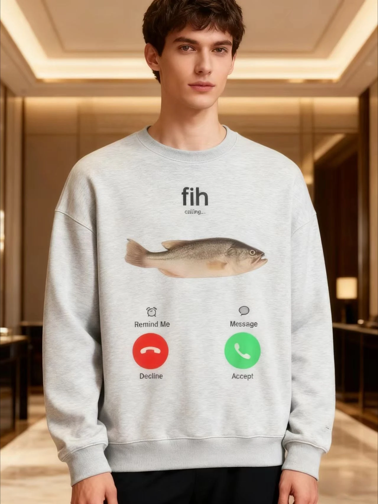 

Custom Print Men's Hoodie 50% Cotton Casual Pullover Sweatshirt Unisex Crew Neck Long Sleeve Hoodless Streetwear 2025 Autumn