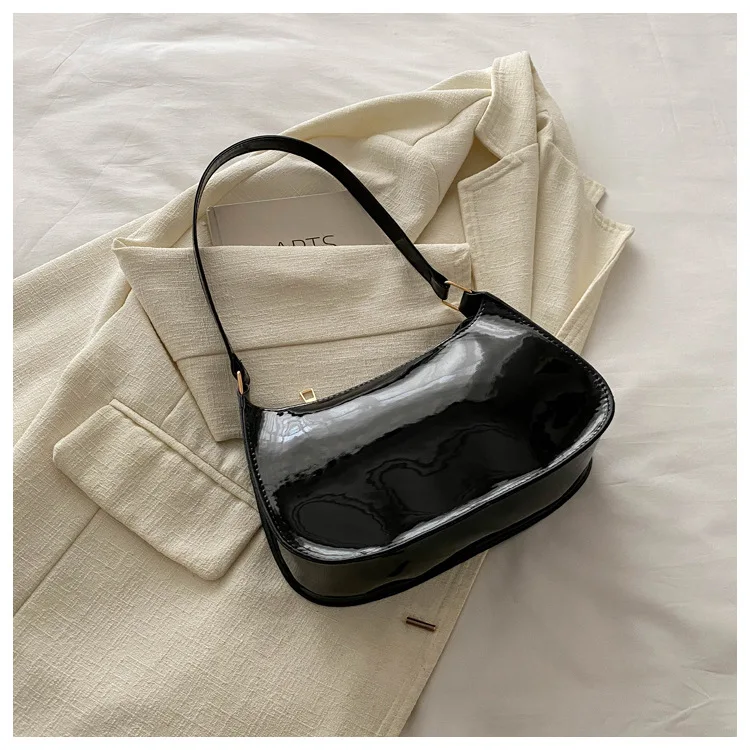 Neue, schlichte, lässige Damen-Unterarmtasche, ausländische Textur, kleine quadratische Handtasche, modische, vielseitige Umhängetasche für Pendler – Detail 9