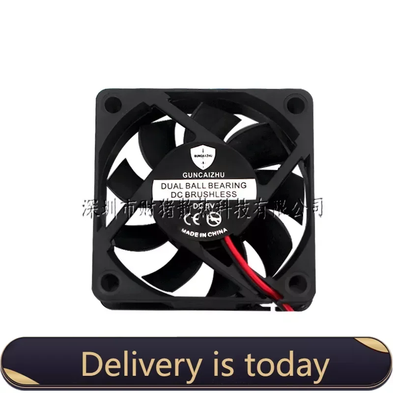 NEW 6015 60x60x15mm Graphics Card cooling fan  Oil Bearing  5V 12V 24V 0.22A 4200RPM  cooling fan with 2pin