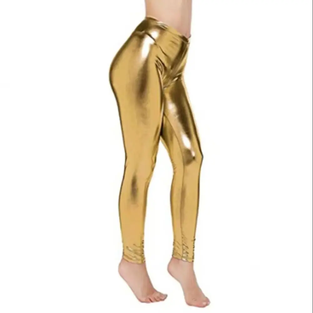 

2025 женские брюки из смеси хлопка, широкие брюки с высокой талией, узкие брюки из искусственной кожи для женщин, дышащие брюки до щиколотки с контролем живота