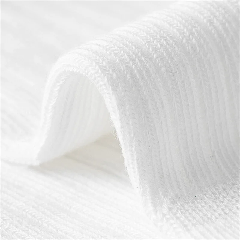 Nowe skarpetki do kolan dla niemowląt, koreańskie falbanki, długie skarpetki dla dzieci, białe bawełniane bezszwowe pończochy na wiosnę i jesień dla dziewczynek 0-3 lata