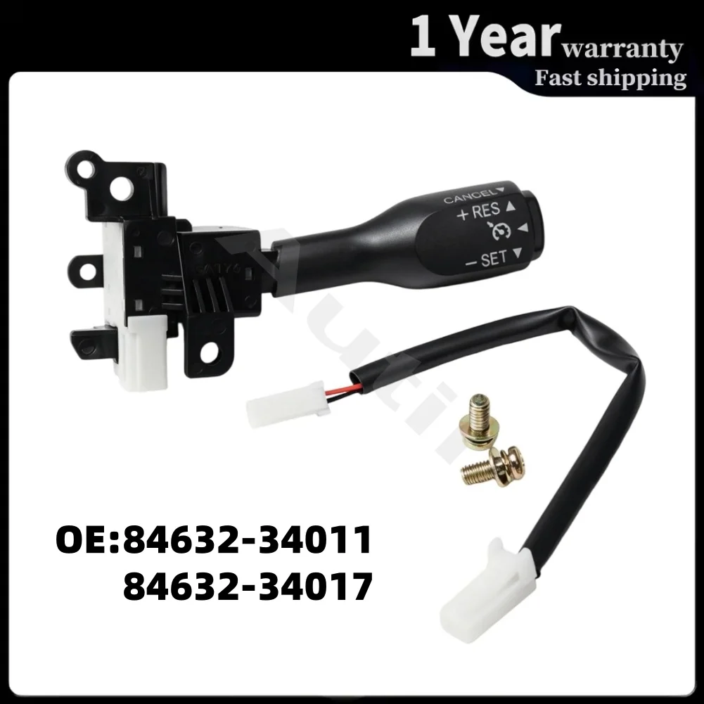 Steering Wheel Cruise Control Switch Kit 84632-34011 for Toyota Corolla Camry 4Runner Yaris Lexus ES300 LX470 Car Accessories