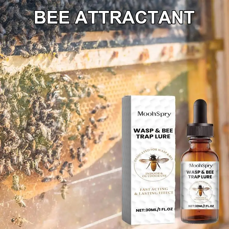 Bee Easy Attractant Spray Bee Attractant Trap Honey Hive Bee Bait Bee Swarm Lure Beekeeping Attract Tools Trap Honey Pots Bee