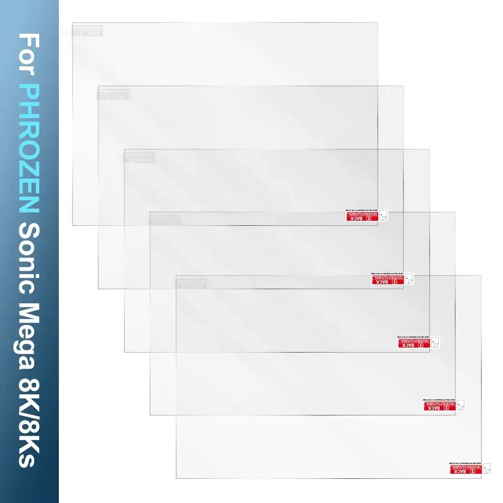 

Screen Protector for Phrozen Sonic Mega 8K/ Mega 8Ks 15 inch LCD Resin 3D Printers Anti Scratch Protective Film Accessories