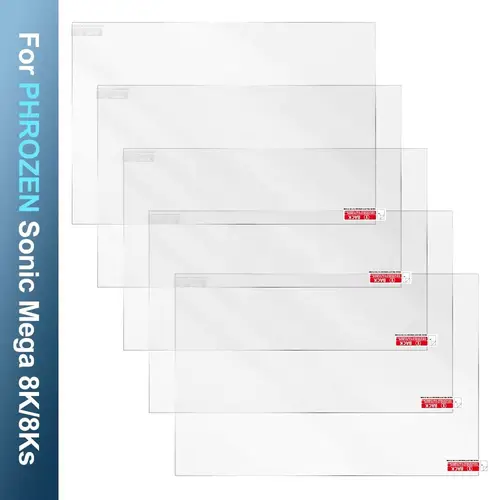 Protector de pantalla para impresoras 3D de resina LCD Phrozen Sonic Mega 8K/ Mega 8Ks de 15 pulgadas, accesorios de película protectora antiarañazos