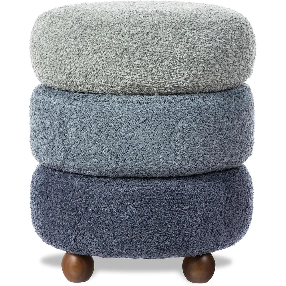 Round Ottoman With …