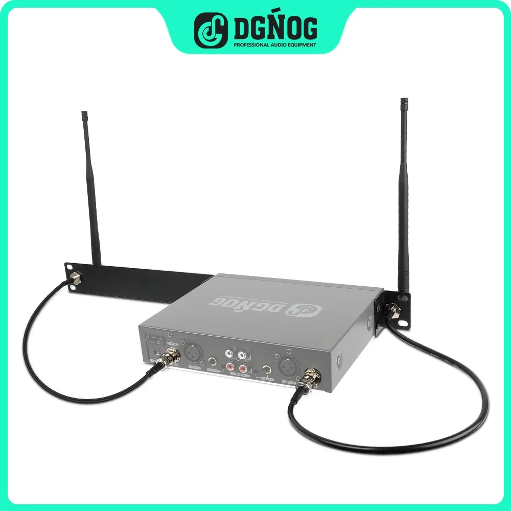 

DGNOG PSM400 Wireless IEM System Parts Rack Mount Ears & BNC Antennas