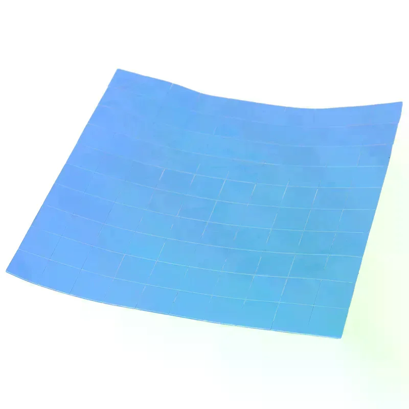 100Pcs 10*10*0.5mm Thermal Pad GPU CPU Heatsink Cooling Conductive Silicone Pad