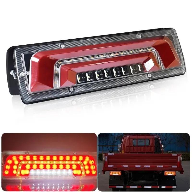 

Сигнальная лампа для прицепа, каравана, грузовика, трактора, кемпера, новинка, 2 шт., 30 см, 12-24 В, светодиодный задний фонарь для грузовика, задние фонари, стоп-сигнал, индикатор тормоза