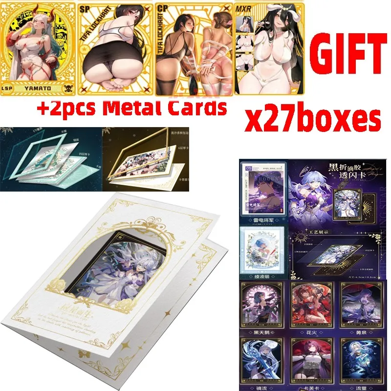 

2024 Newest Goddess Story Cards Shining Star Series Waifu Booster Box Fold Card Acg Tcg Ccg Doujin Toys And Hobbies Gift