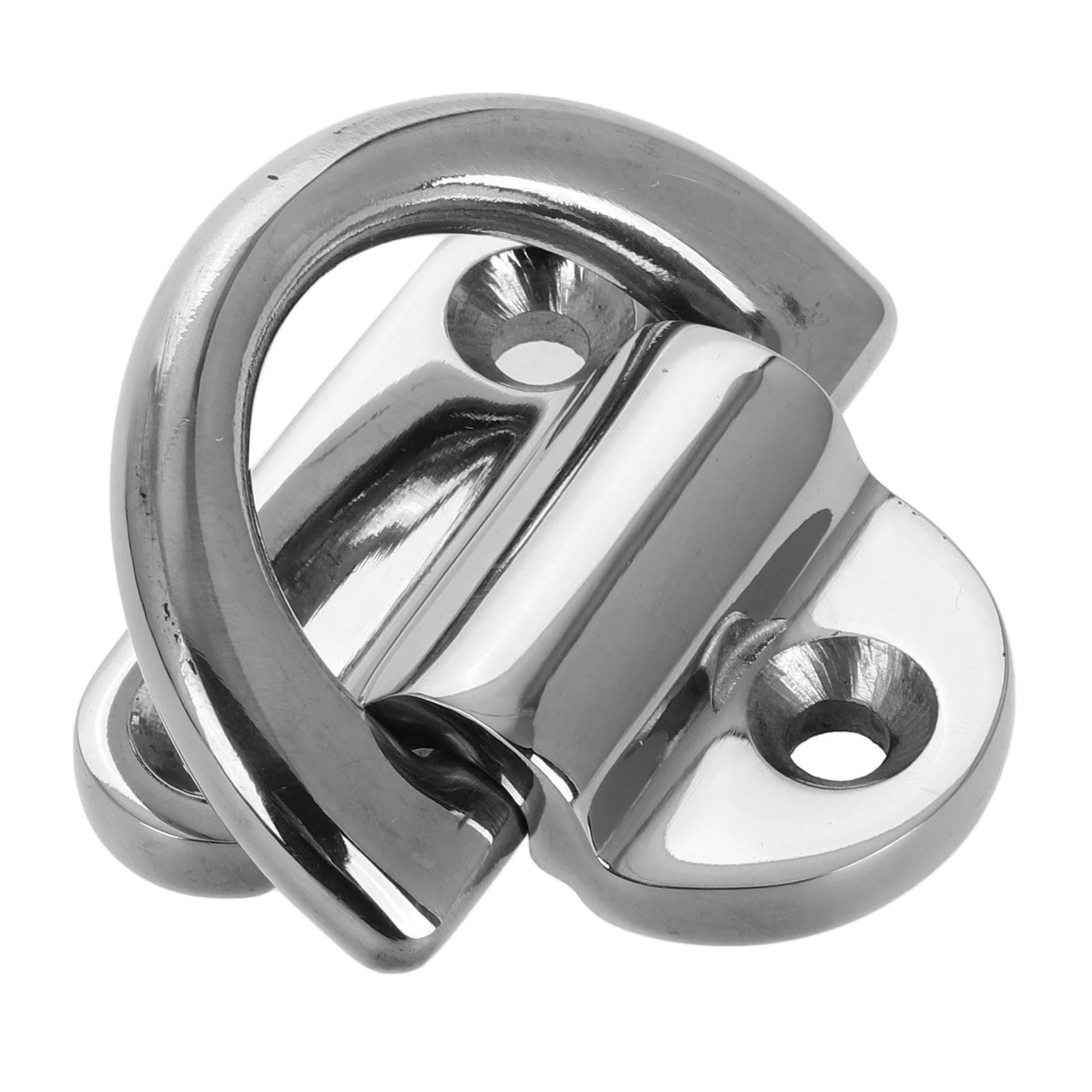 

Stainless Steel D Ring Anchor Marine Boat Trailer Truck Rv Cargo Tie Down Heavy Duty Folding Pad Eye Deck Hardware
