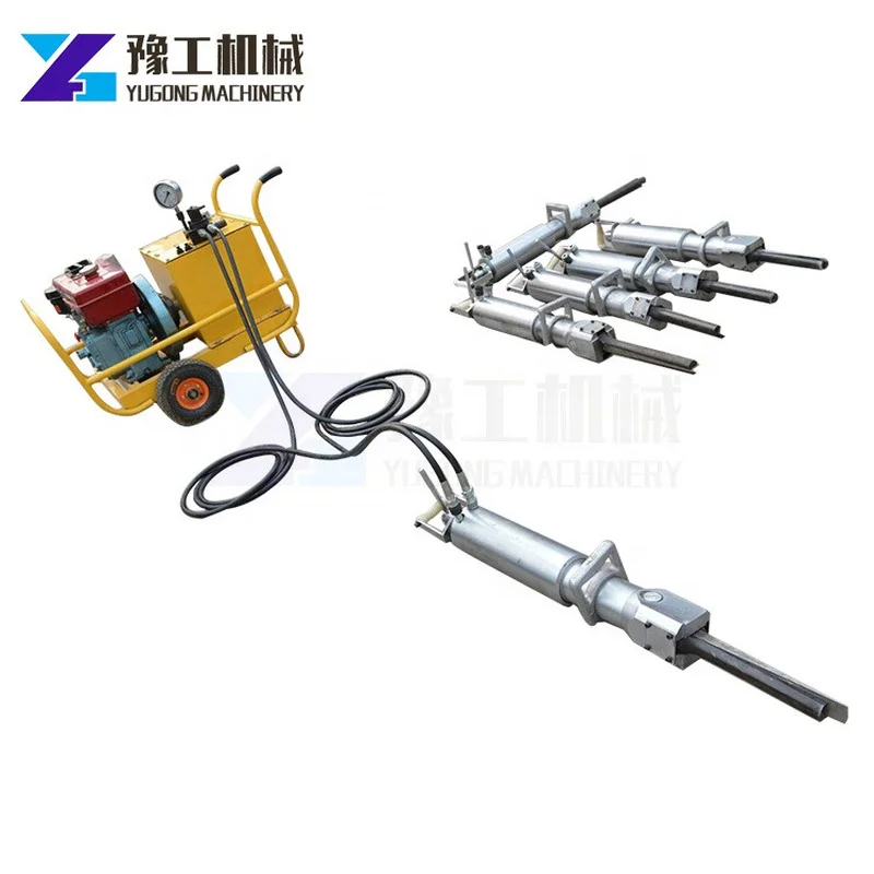 YUGONG Wholesale Portable Hydraulic Splitter Rock for Sale Splitting Machine Stone