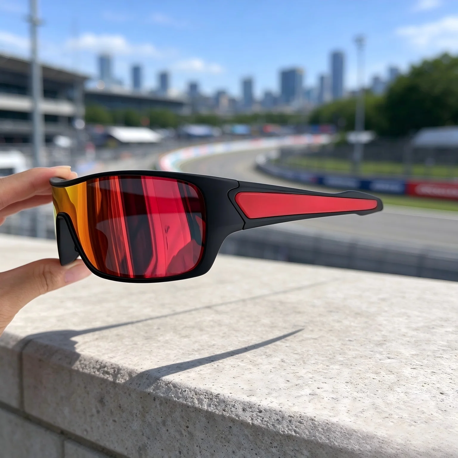 Luxury Brand    Retro TR90 Sunglasses UV Protection Ultra Light Unisex for Fishing Driving Sports 9037