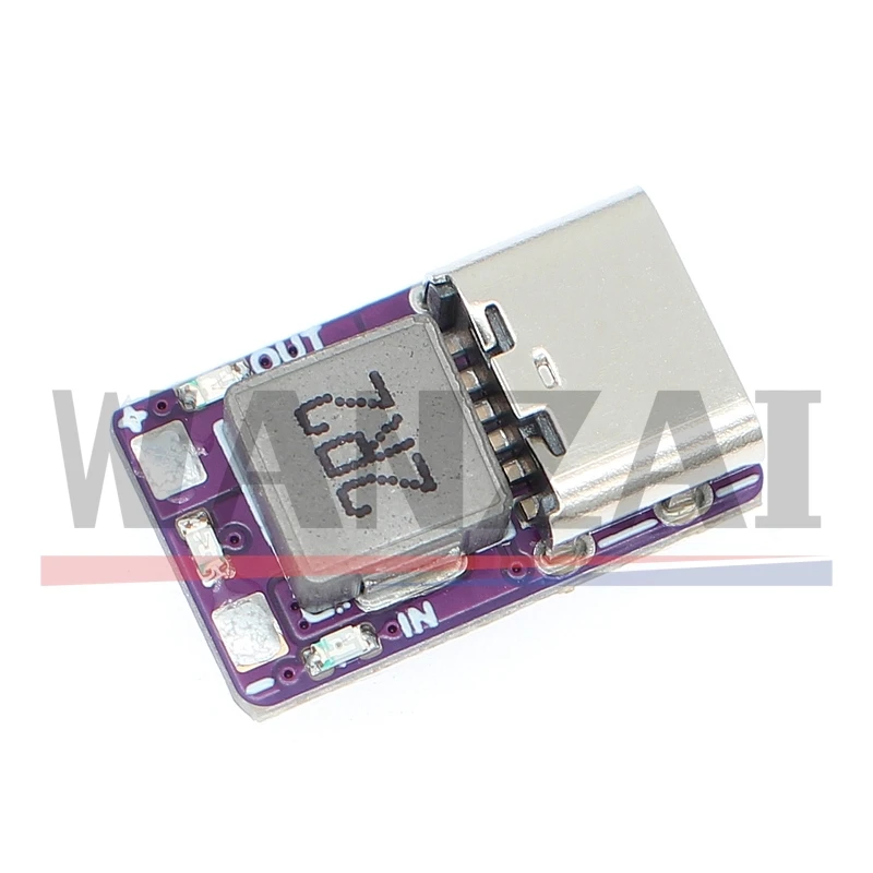 Power Mini 5V módulo de carga y descarga de batería de litio 3,7 V 4.2V18650 módulo de potencia de refuerzo de batería de litio tipo C