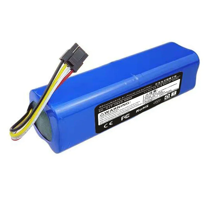 

6800mAh for XiaoMi Mijia1S.2S.1st generation and 2nd generation. Shitou S50.T4.T60 small watt sweeping machine lithium battery