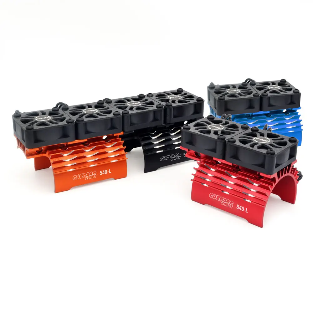 SURPASS HOBBY 36mm 40-42mm 55-58mm Brushless Motor Cooling Fan  for 540 550 3650 3660 4268 4274 1/10 1/7 1/8 1/5 RC Car