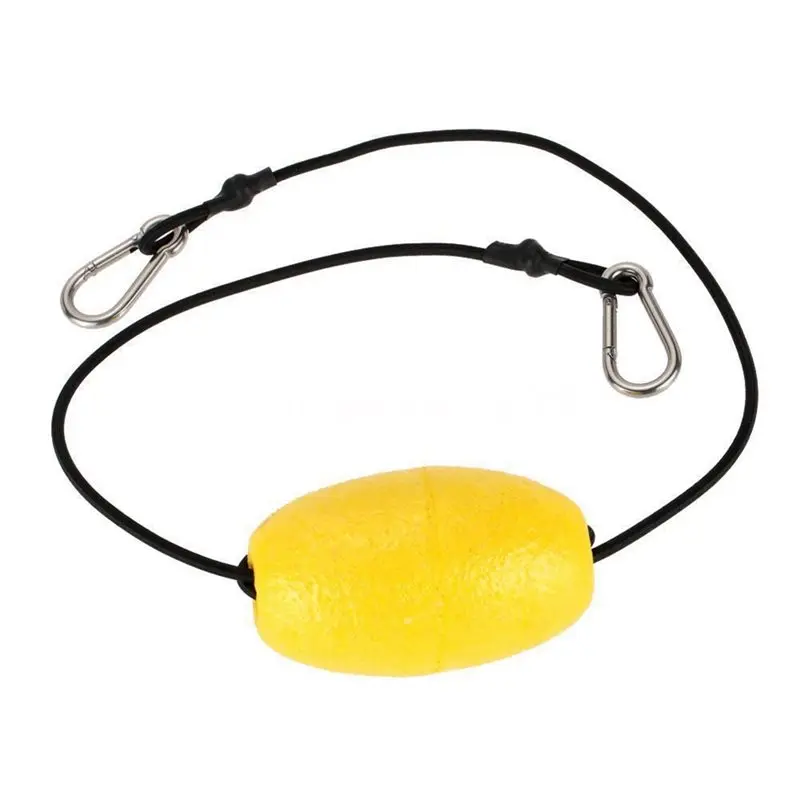 RTENTE-Anchor Buoy Float 4 Pcs Buoy Float Marker Includes Bungee Cord& Clip For Pool For Marine Fishing Boat,Water Ski Ropes view 3
