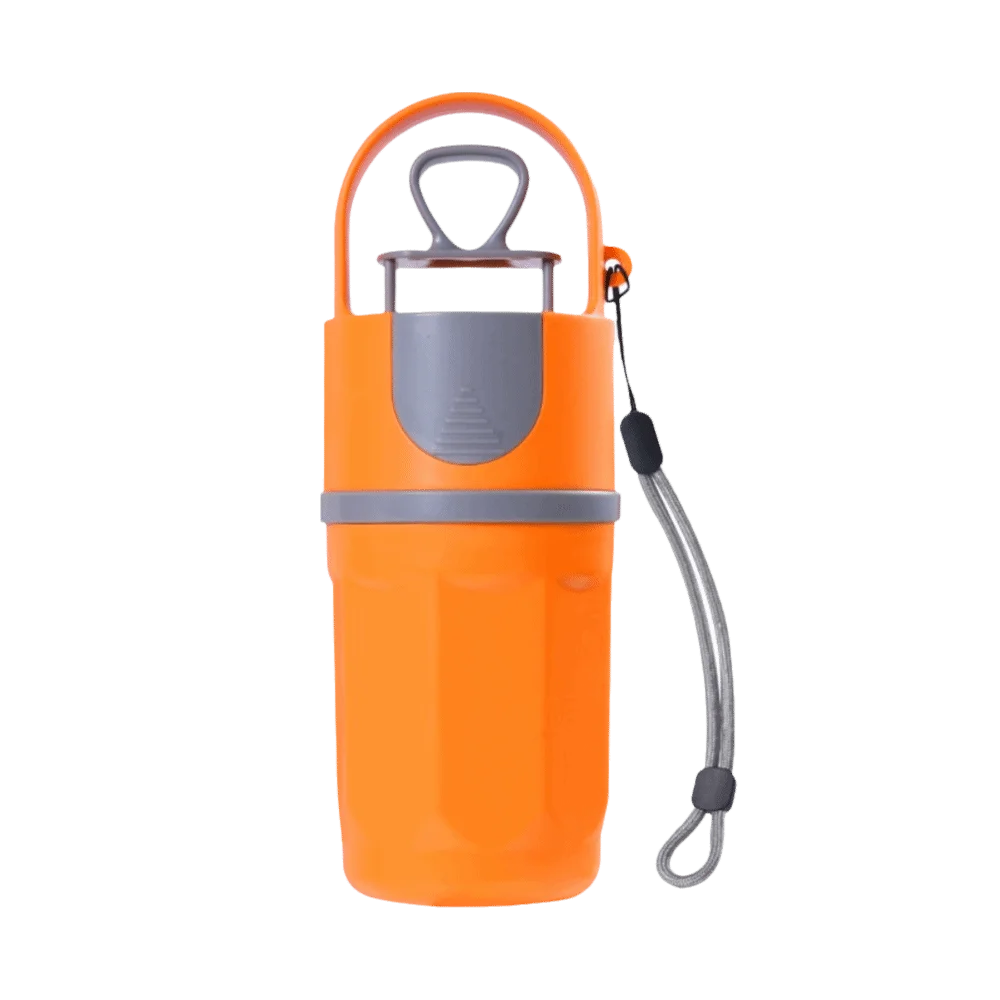 Recogedor de excrementos para perros sin contacto, recogedor de residuos de plástico para mascotas de seis garras, portátil con cuerda colgante, pala para mierda para perros, viajes de acampada