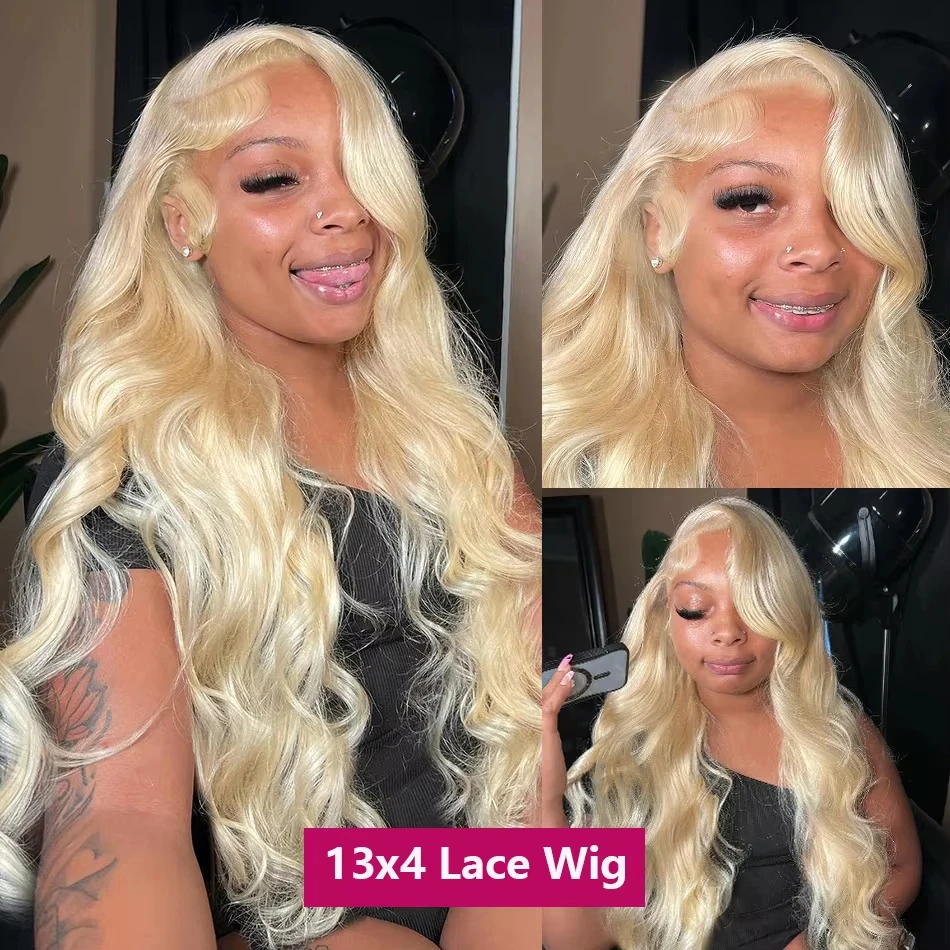 13x6, 613번 밝은 금발, HD 레이스 프런트,  - 613 Blonde Body Wave Lace Front Wig 리뷰 및 가격