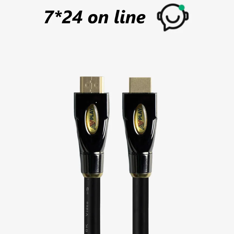 AVplay HD-300 99,99 % Silber Maßgeschneiderter Hi-End-HiFi-Audio-DAC DDC CD HD-MI IIS RJ45 Digita Wire Player Connect DAC 4K 8K-Kabel