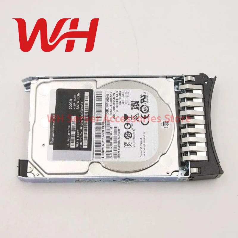 for Lenovo 500GB 81Y9727 81Y9726 81Y3857 7.2K RPM 6Gb/s 2.5