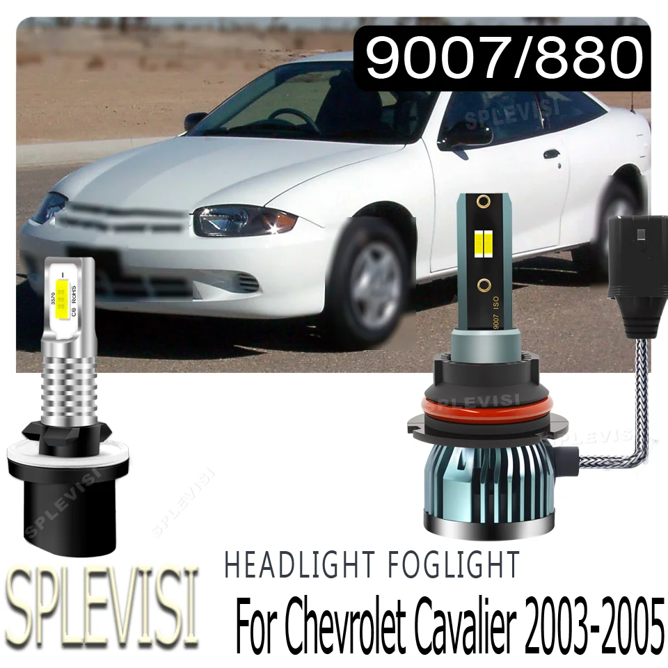 

warranty Dustproof & Waterproof IP68 Quick Setup Safe Night Driving Headlight foglight LED For Chevrolet Cavalier 2003 2004 2005