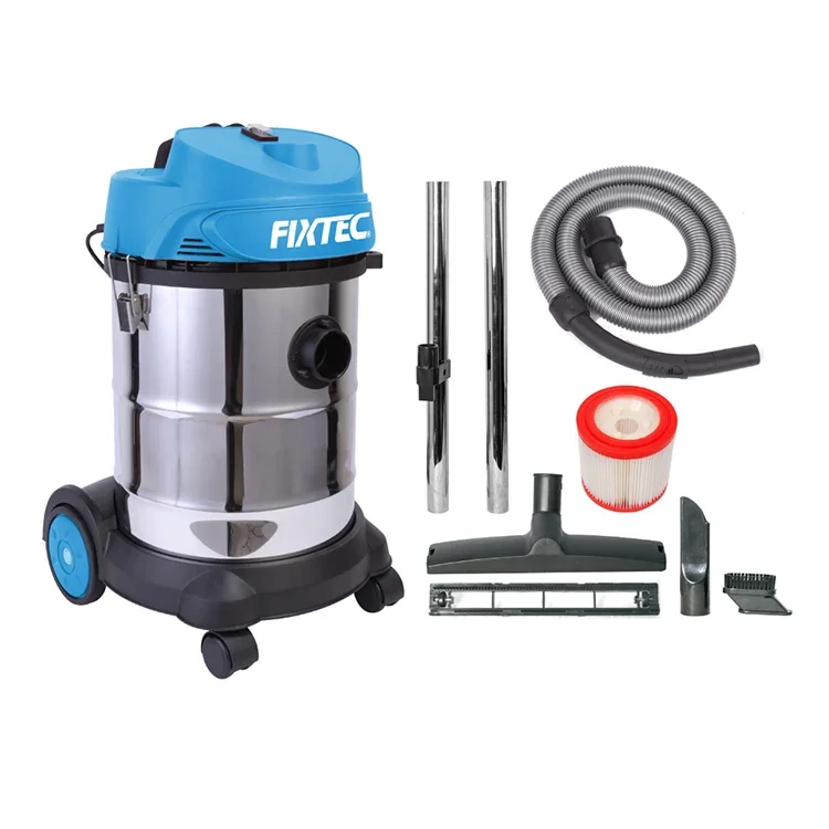 

FIXTEC 30L 16-19KPa 1200W 100% Copper 220-240V Floor Care Portable Wet and Dry Vacuum Cleaners for Sale