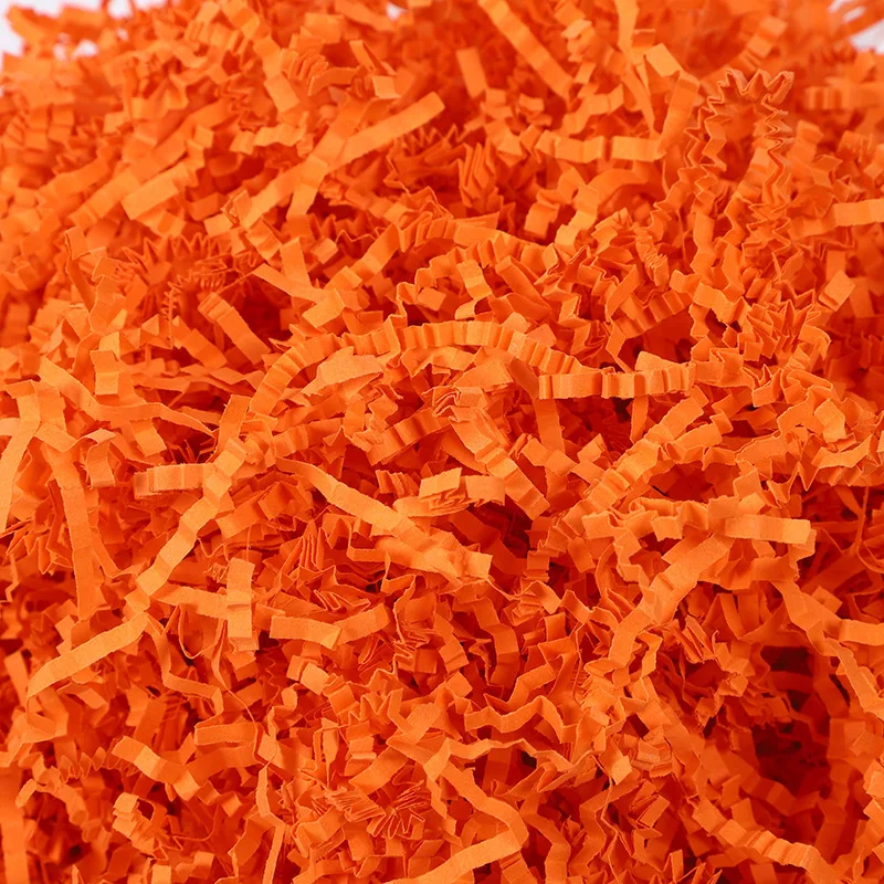 50/100g Halloween Knitterpapier-Füllmaterial Orange Grün Schwarz Lila Box-Konfetti für Party-Geschenktüten Deko-Zubehör – Detail 6