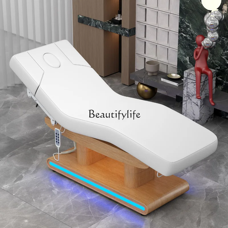 

Electric High-End Physiotherapy Bed Lifting Light Luxury Beauty Massage Bed