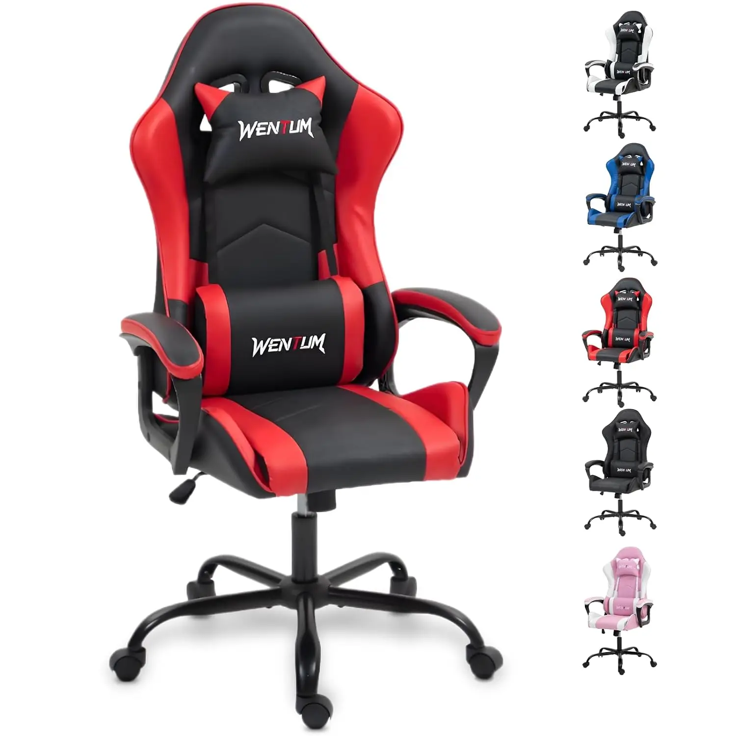 

Эргономичное массажное игровое кресло для детей и взрослых, удобное офисное кресло из искусственной кожи с регулируемым подголовником и поясничной опорой, на заказ