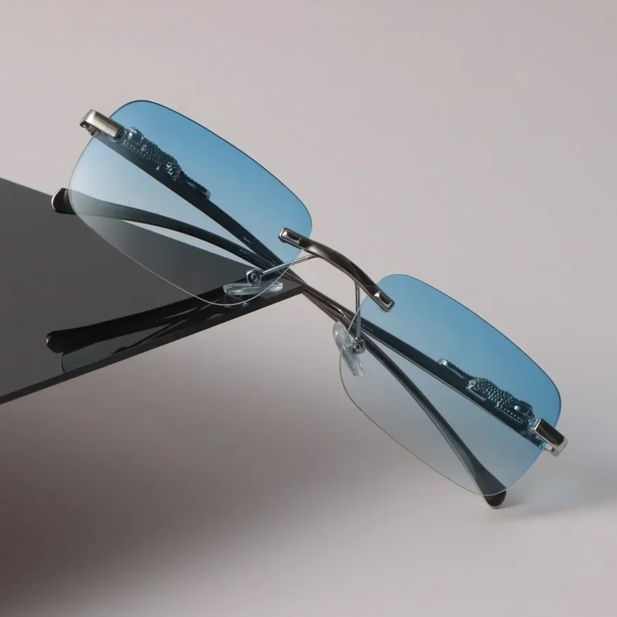 

Small Square Sunglasses Women Men Retro Luxury Female Male Mirror Clear Designer Eyewear Brand Gradient Sun Glasses