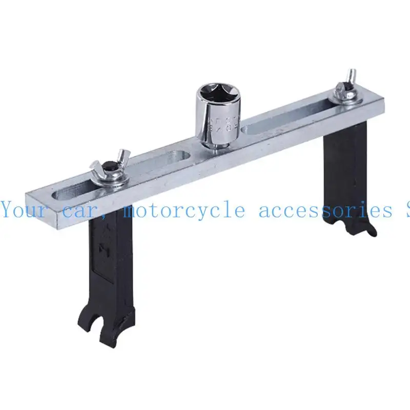 

31BC Fuels Tanks Lid Wrench Lever Remover Metal Adjustable Lid Change Detent Removal Spanner Accessories for Auto Repair