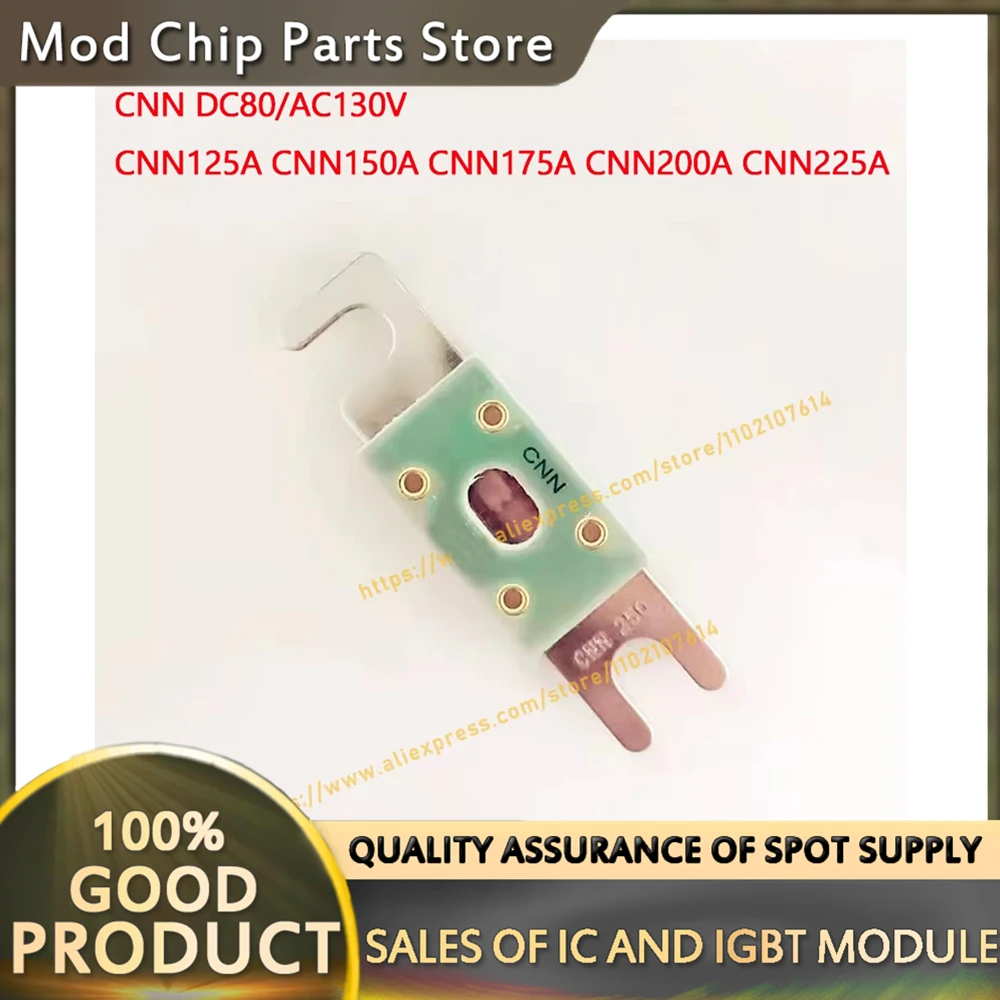 2PCS/LOT MÓDULO DE FUSIBLES NUEVO CNN DC80/AC130V 125A 150A 175A 200A 225A