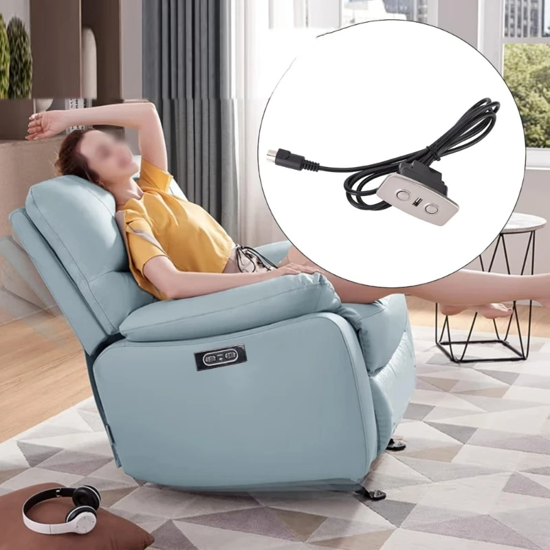 

Practical ABS Motor Control Unit Integrated USB Charging Port 5 Pin Straight