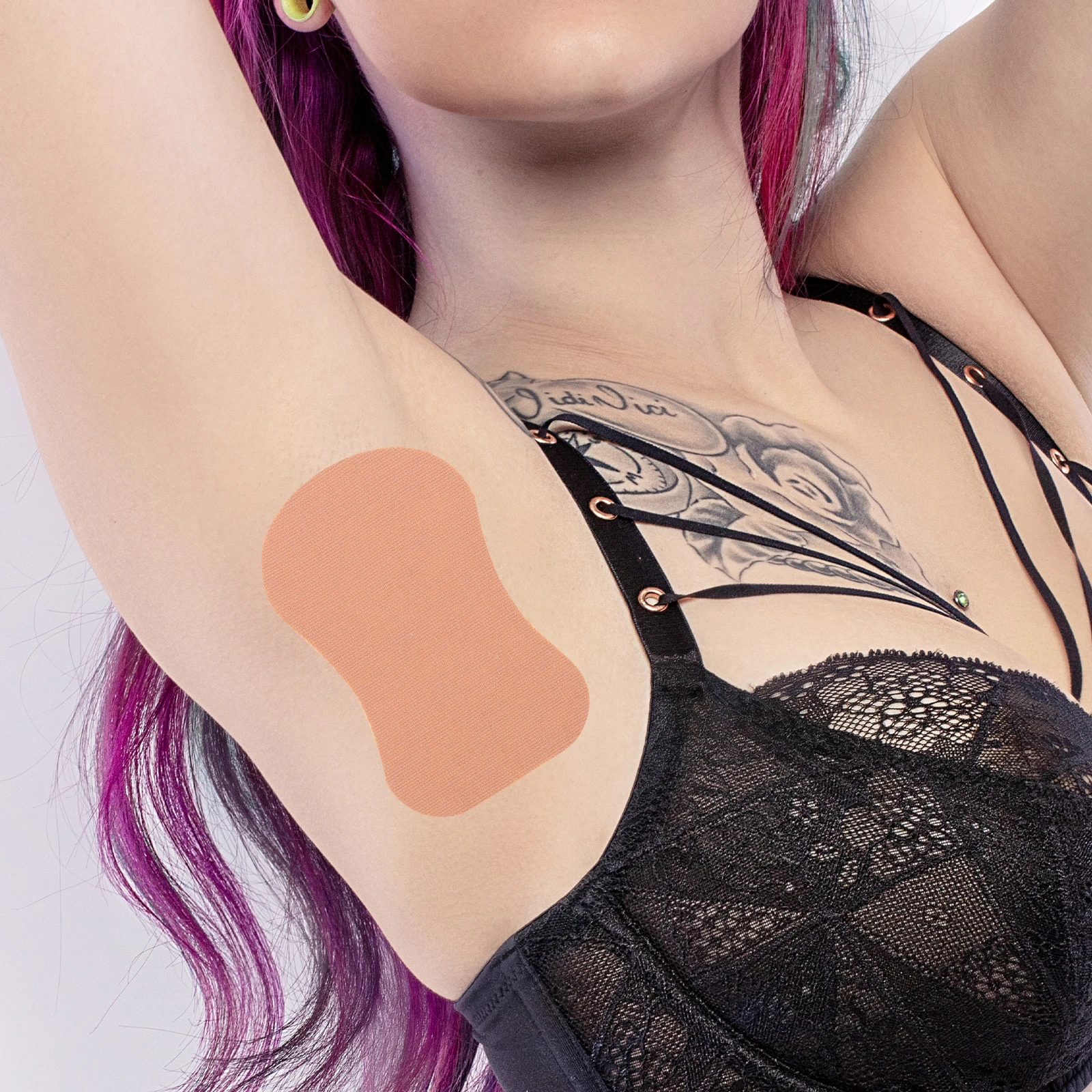 

12 Pcs Sweat Stickers Ultra Thin Armpit Shield Stop Sweat Invisible Supplies Long Lasting Reliable Body Care Set
