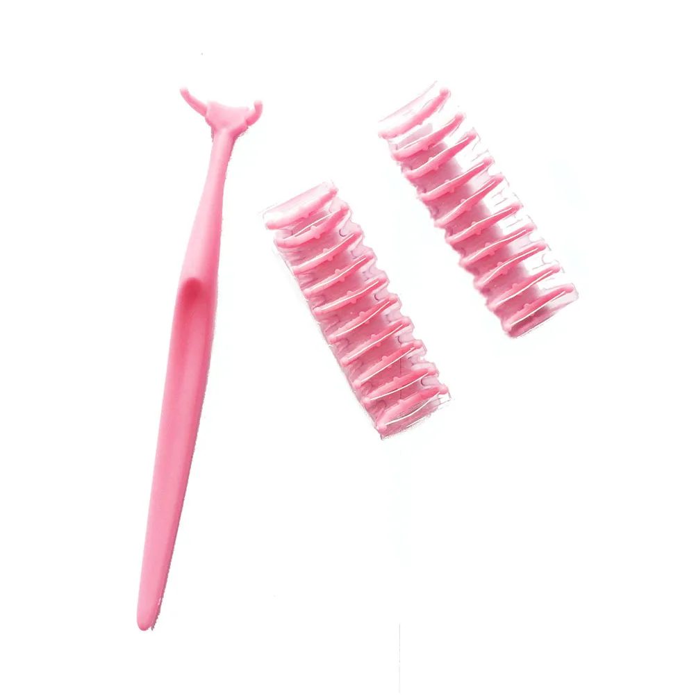 20pcs Dental Replaceable Heads Ultra Thin Wire Comfort Grip Non-Slip Handle Deep Clean Between Teeth Gums Fresh Breath Tool