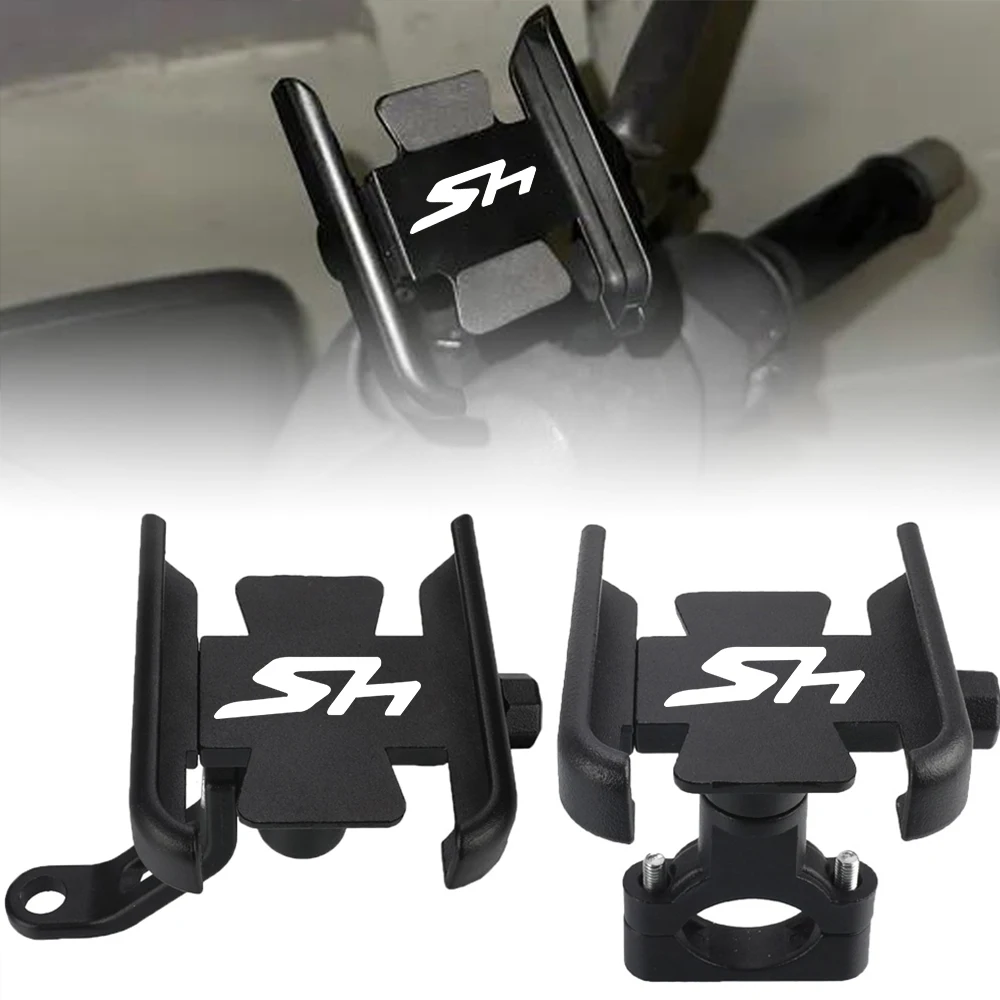 Motorcycle For HONDA SH125 SH150 SH300 SH350 SH 125 150 300 350 i Accessories Handlebar Mobile Phone Holder GPS Stand Bracket