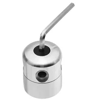 Tête de coupe gazon en aluminium avec 4 lignes, tête de débroussailleuse, accessoires de tondeuse à gazon, tête de ligne de coupe pour remplacement de tondeuse 5