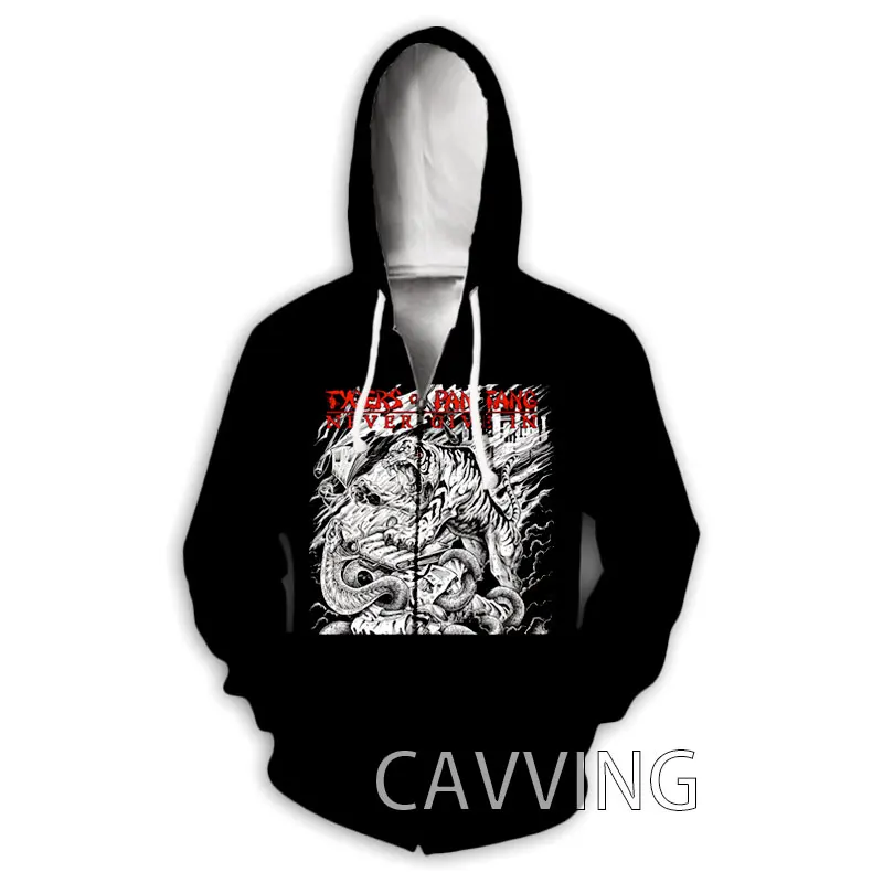 New Fashion 3D Print Tygers of Pan Tang Zipper Hoodies Zip Up Hooded Sweatshirts Harajuku Hoodie Hip Hop  Hoodies Sweatshirts