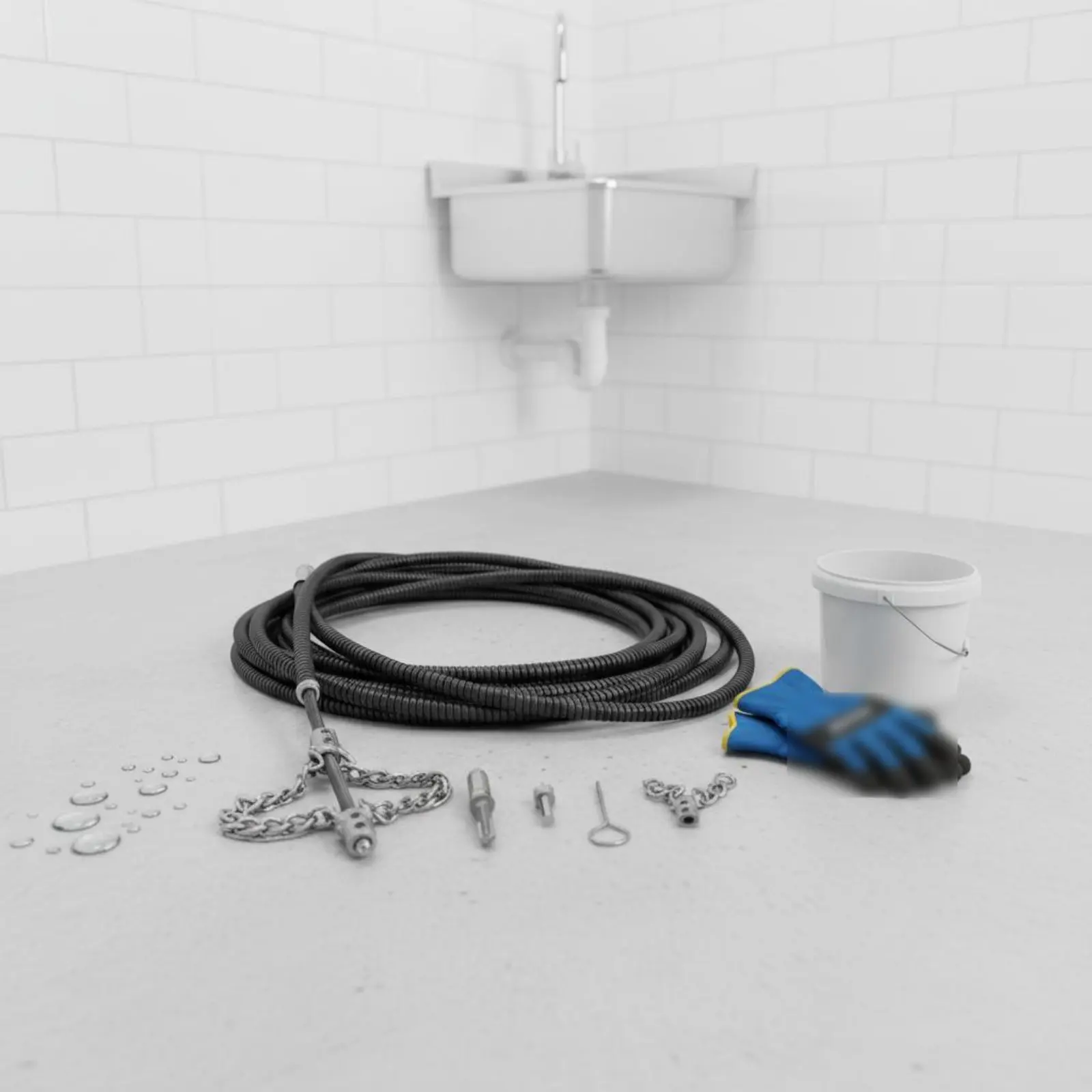 

Sewer Cleaning Flexible Shaft High Performance Flexible Shaft Chain Knocker Pipe Descaling Chain Tool Easy Use