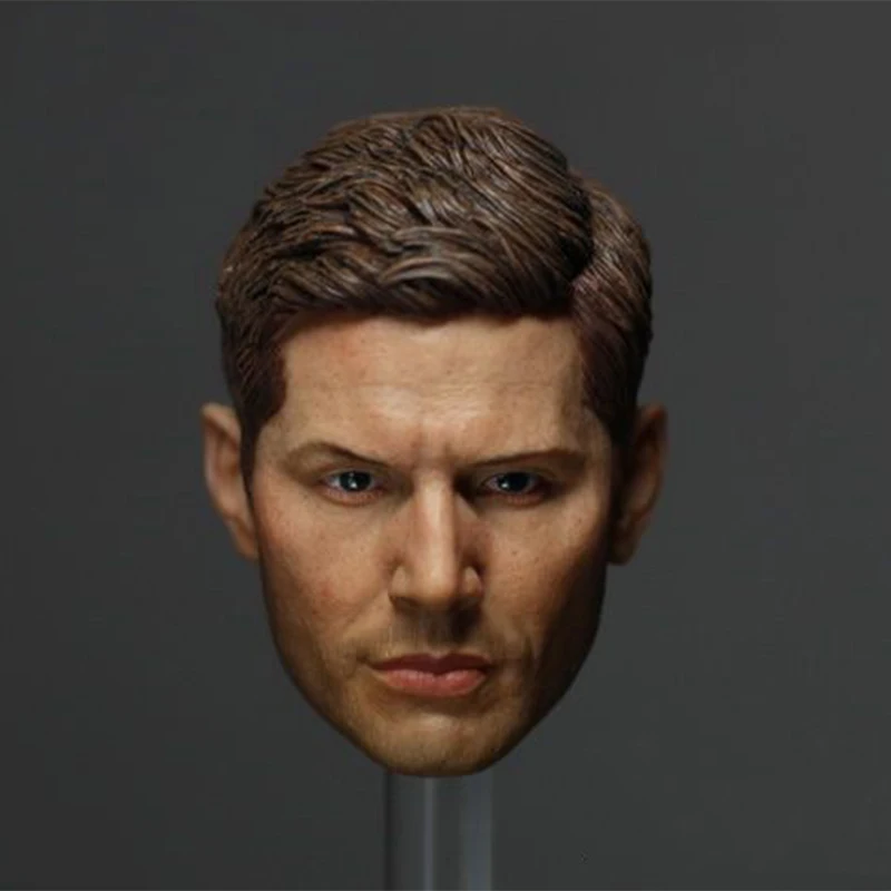 1/6 Dean Winchester Jensen Ackles Male Head Sculpt Model Movie Figure for 12\