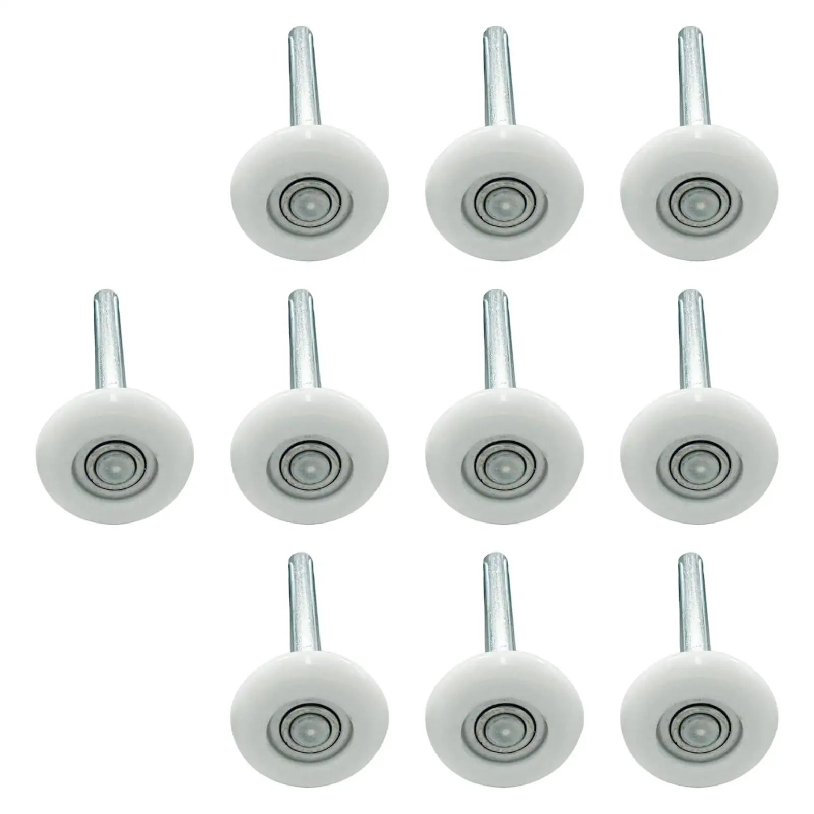 10x leise Garagentorrolle, glattes Rollen, robuste Reparaturteile, einfach zu installieren